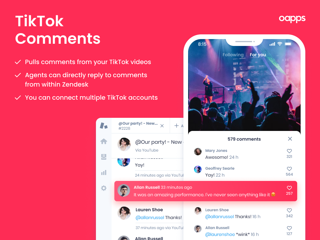 TikTok Connect by oapps.io screenshot 1